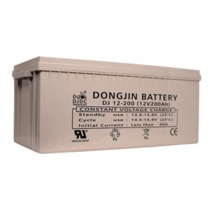 DJDC VRLA AGM based 12V 200Ah Dry Battery